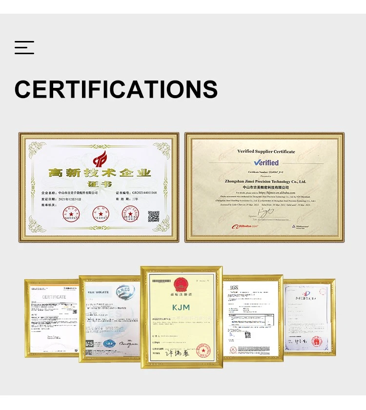 Certifications Certifications